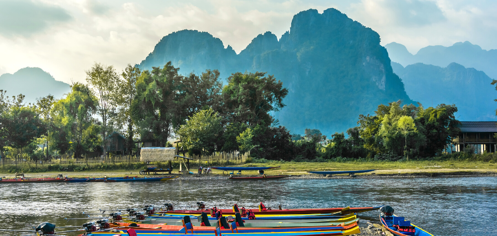 Paysage au Laos