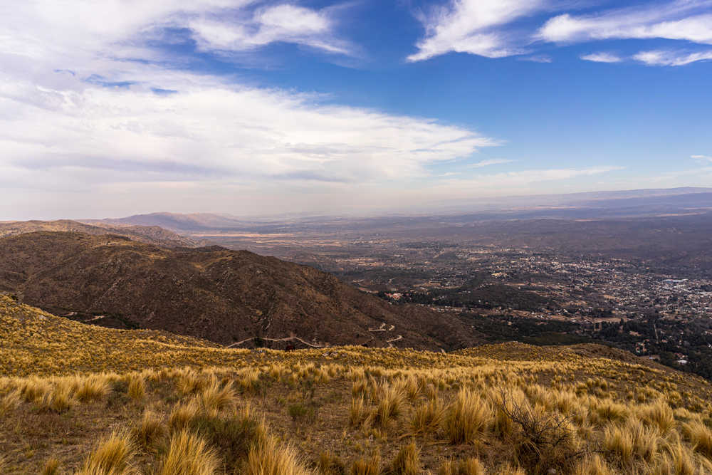 Paysage du Cerro La Banderita Córdoba Argentine