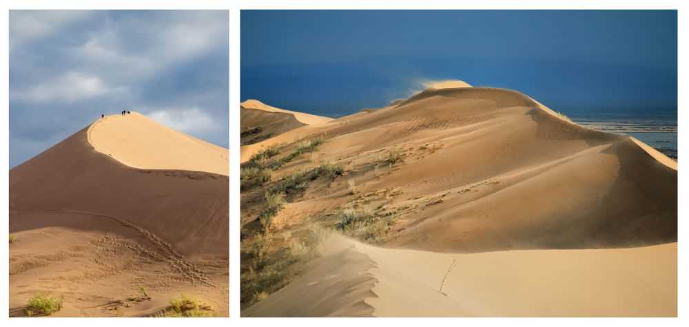 paysage-groupe-randonneur-dune-chantante-kazakhstan