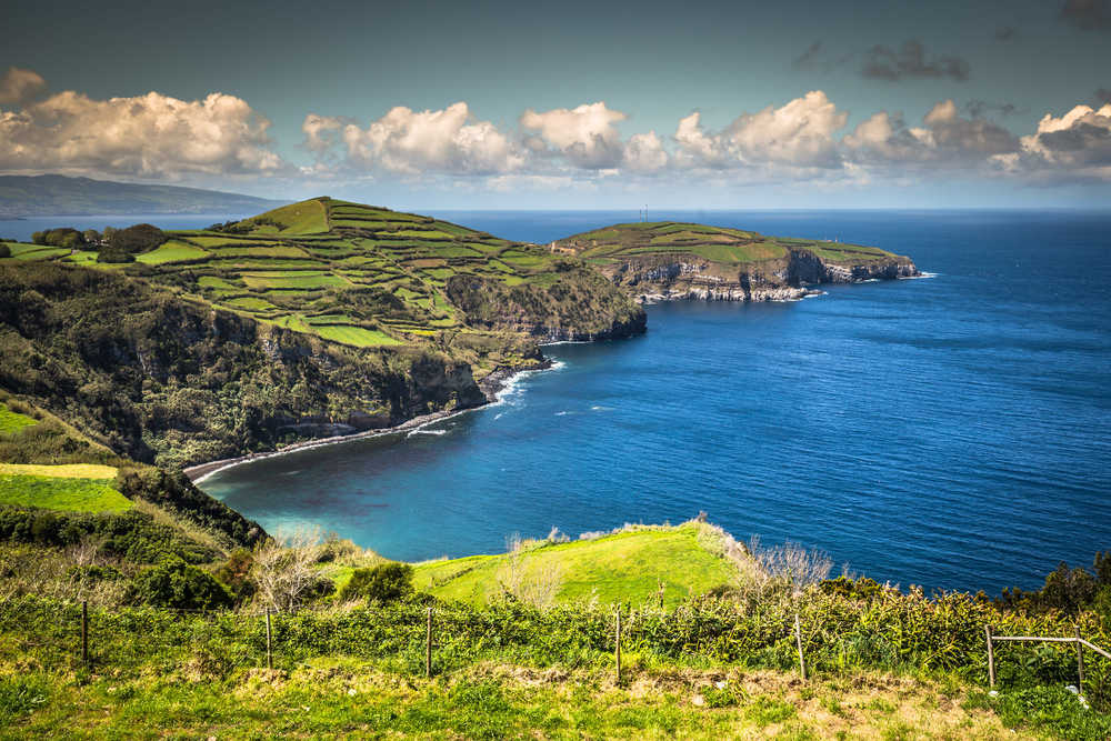 Paysage sur l'île de Sao Miguel aux Açores
