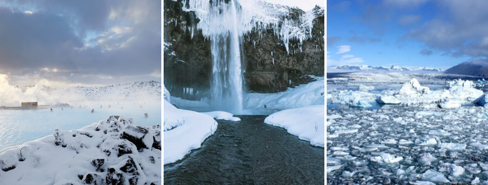 pêle mêle de glacier en Islande