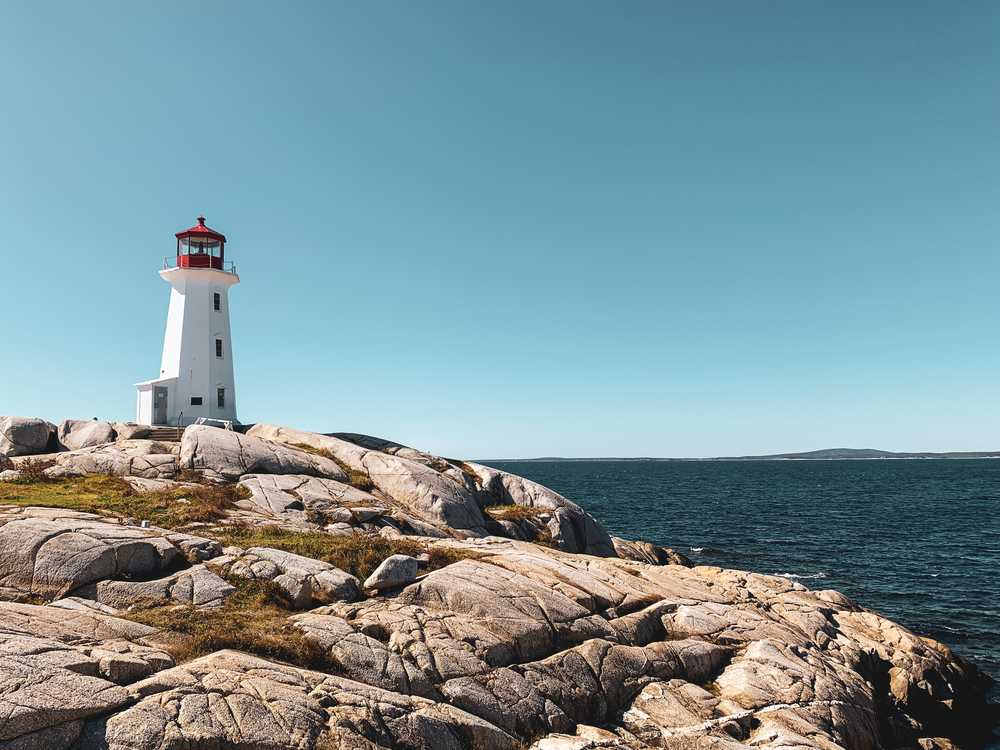 phare Halifax en nouvelle Ecosse maritime au Canada
