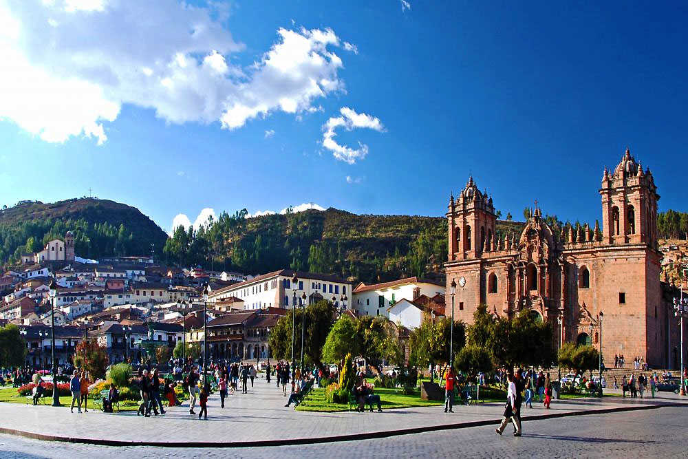 Plaza Mayor de Cuzco au Pérou