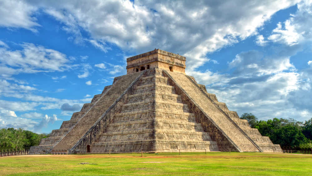 Pyramide Chichen Itza au Mexique au Yucatan