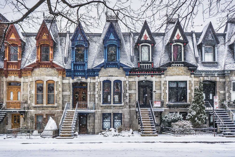 Québec vieille ville hiver