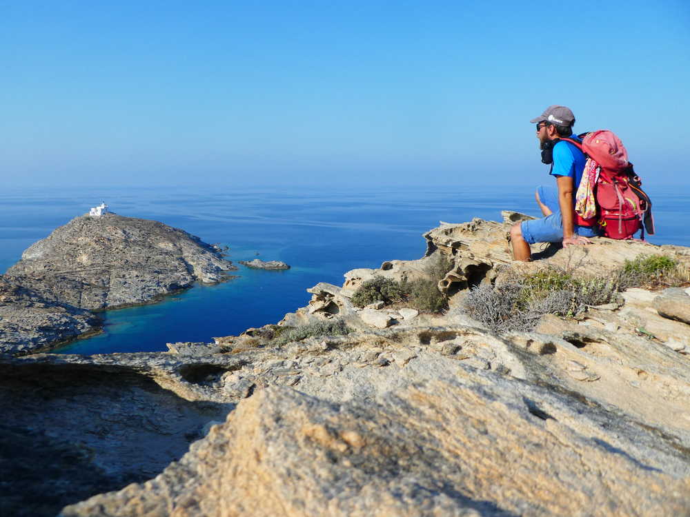 Randonnée côtière à Paros, Naoussa, Cyclades