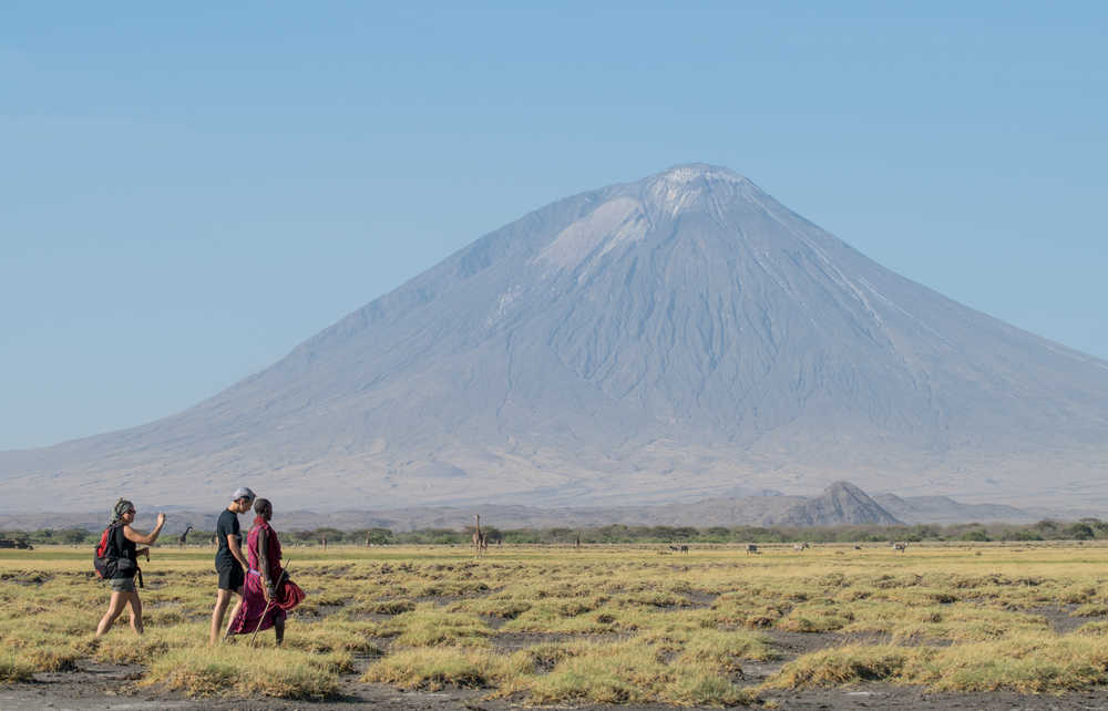 Randonneurs en pays masaï