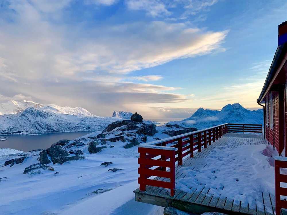 Refuge de Fredvanghytta dans les Lofoten