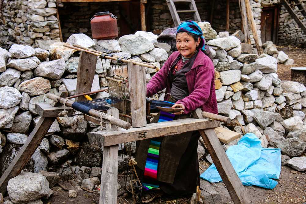 Rencontre avec la population locale au Népal