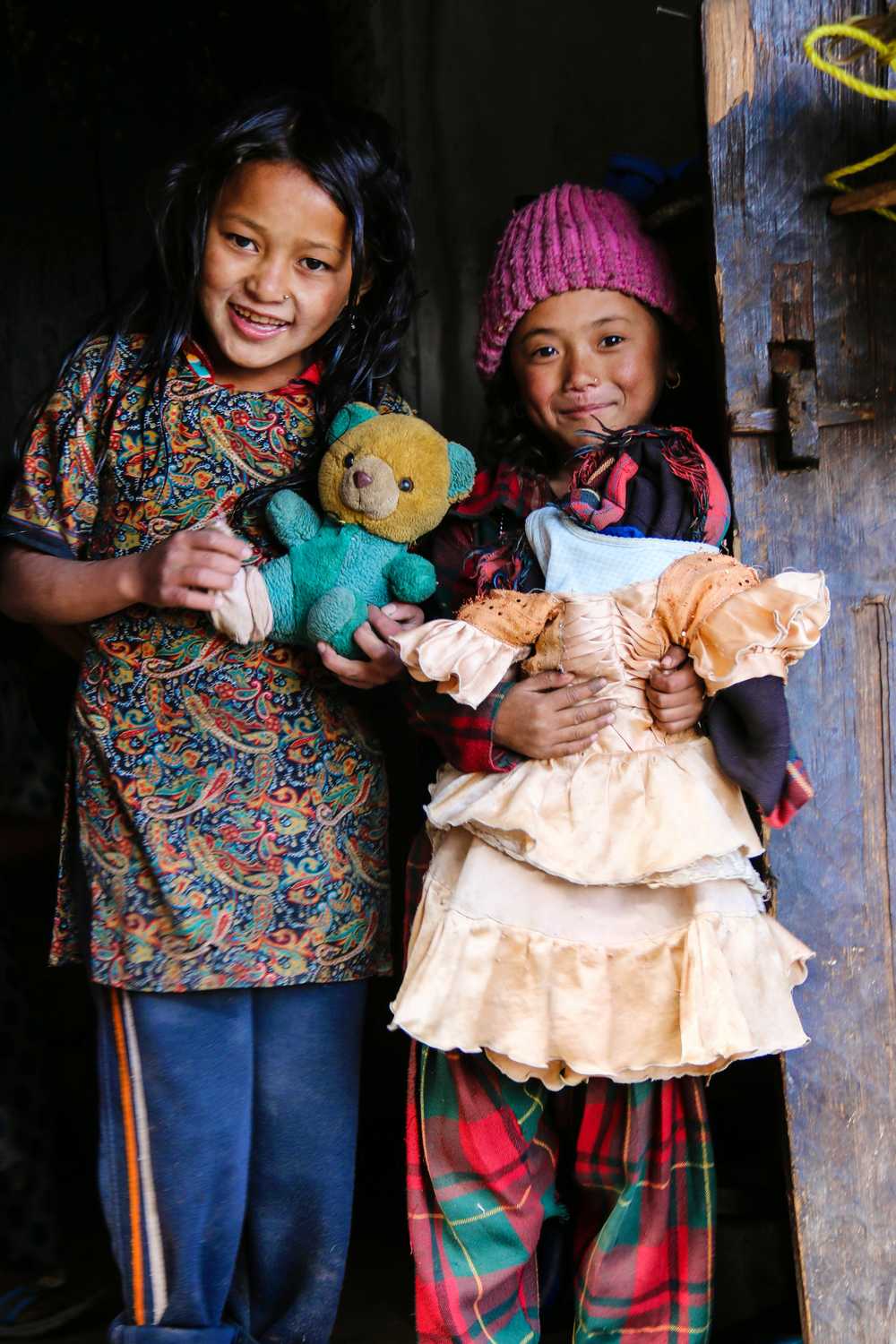 Rencontre avec la population locale au Népal