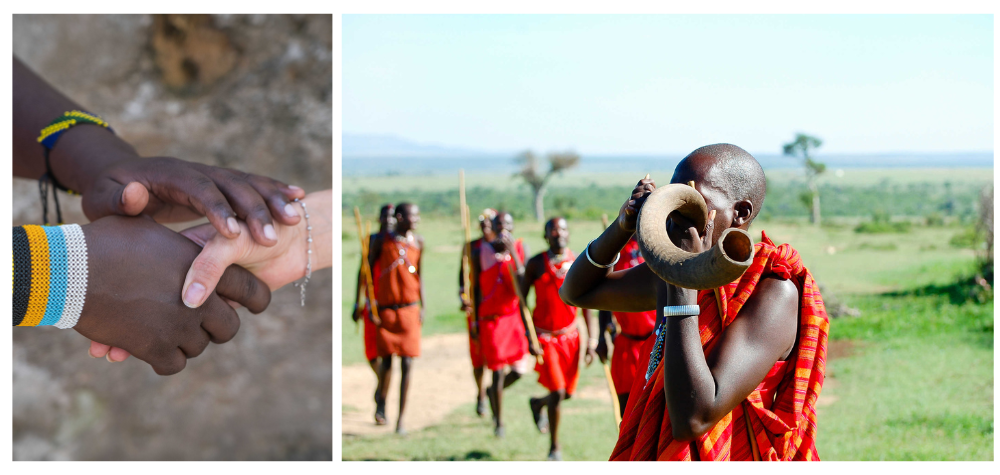 Rencontre avec les Masais et  danse de bienvenue masai BLOG