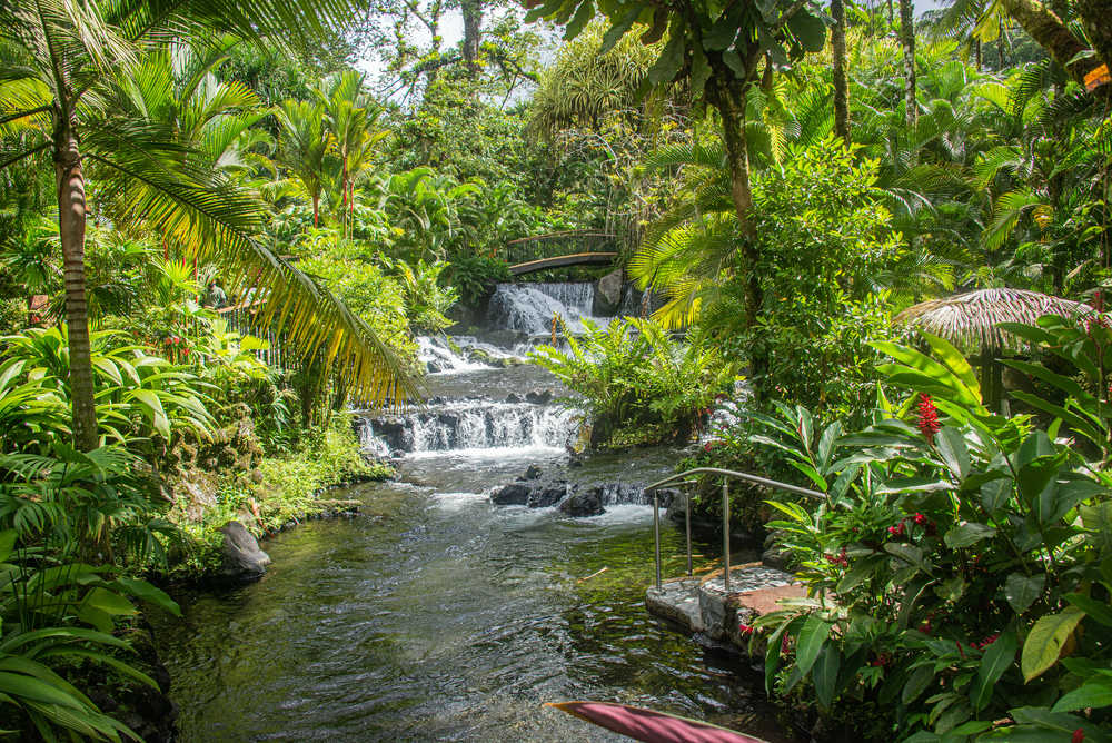 Rivière au Costa Rica