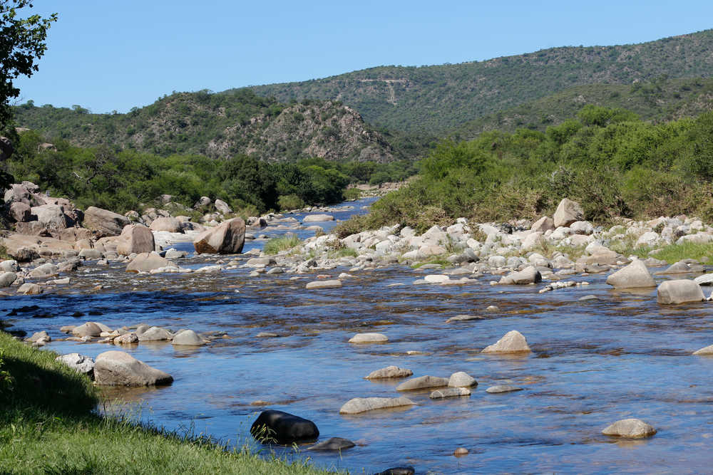 Rivière des Sierras de Córdoba, Argentine