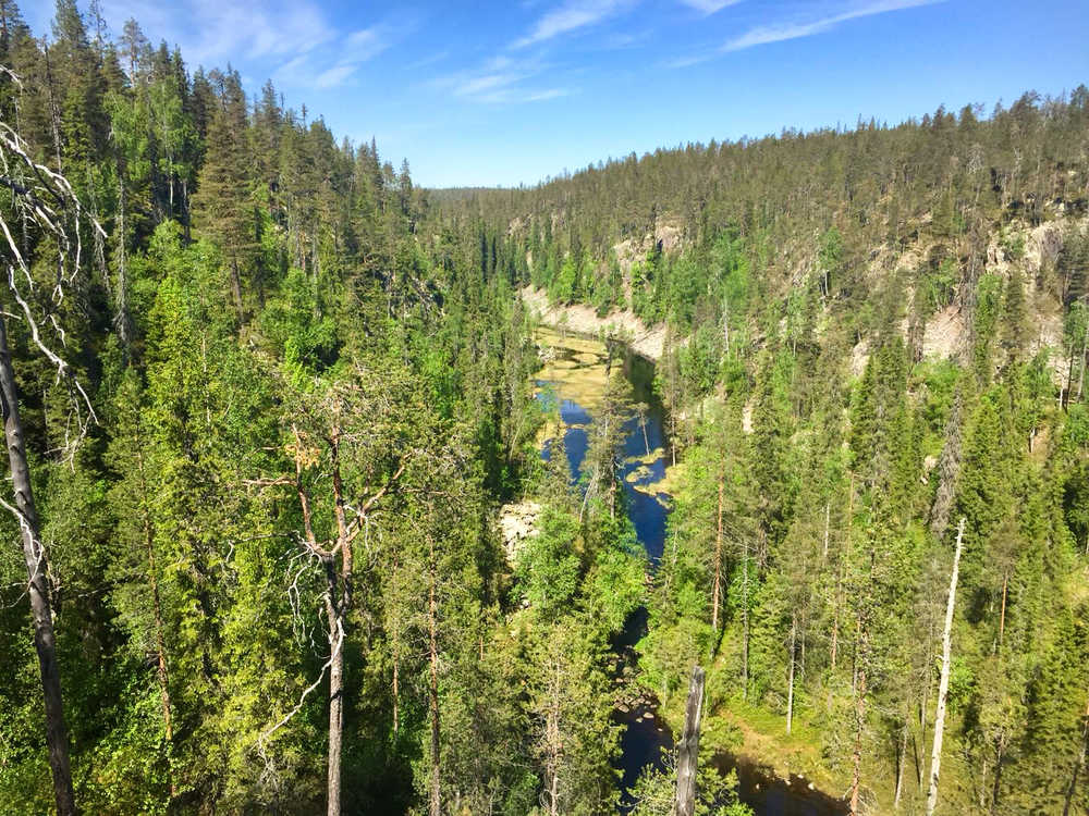 Rivière en Finlande