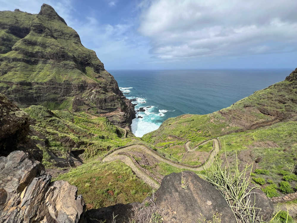 Sentier côtier de Santo Antao au Cap Vert