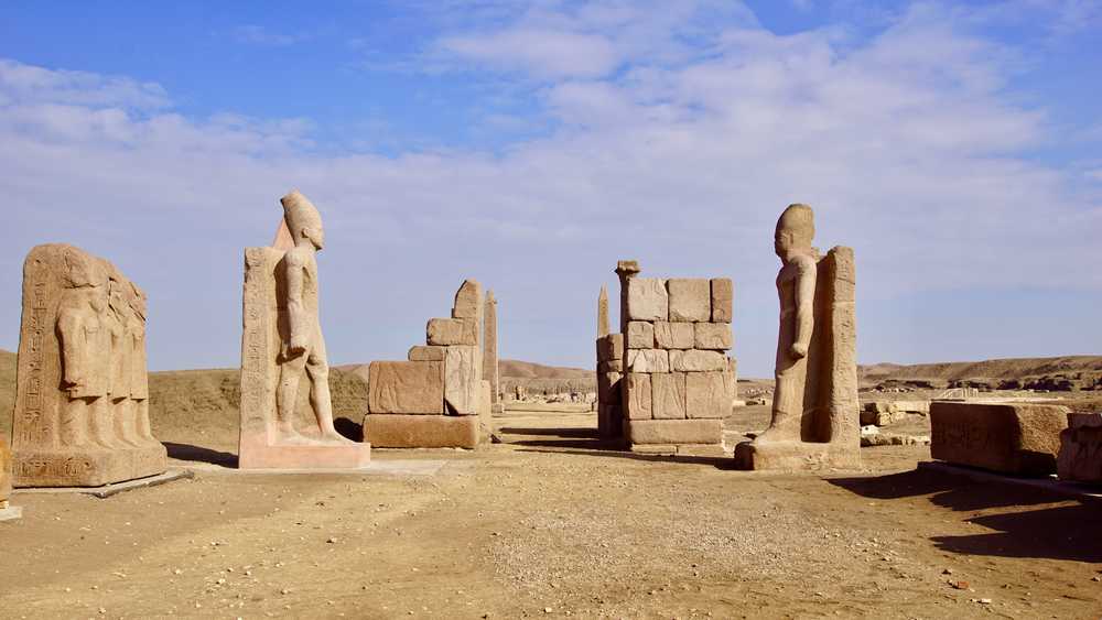 Site archéologique de Tanis en Egypte