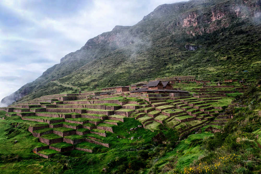 site archéologique inca Huchuy Qosqo, Pérou