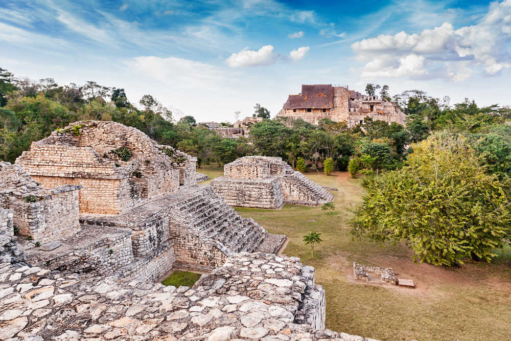 Site Ek Balam au Mexique
