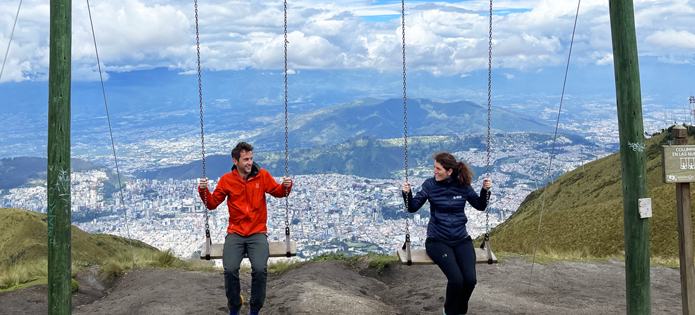 Sur les hauteurs de Quito en Equateur