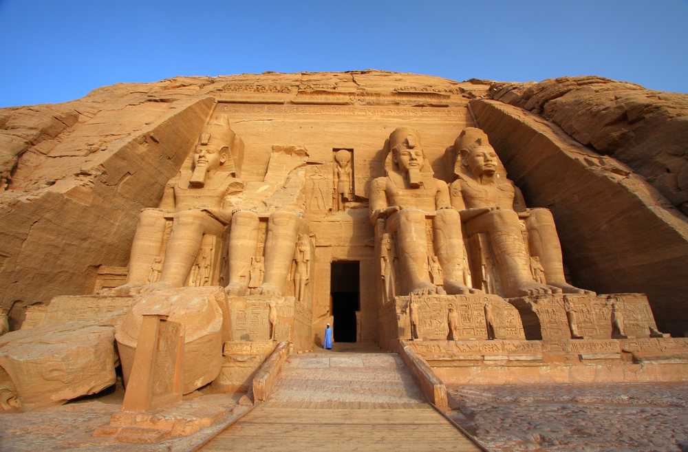 Temple d'Abou Simbel en Egypte