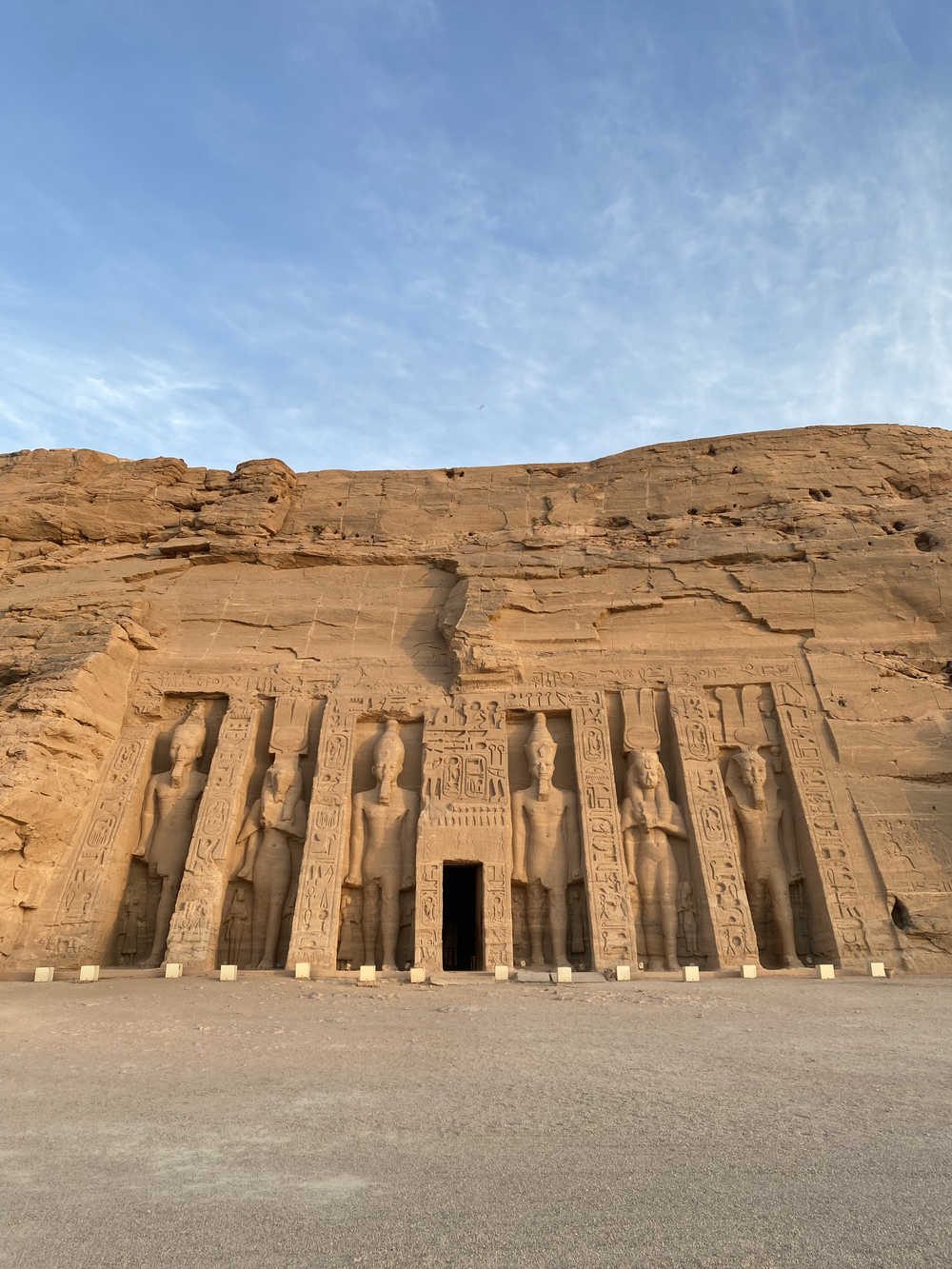 Temple de abu simbel en Egypte