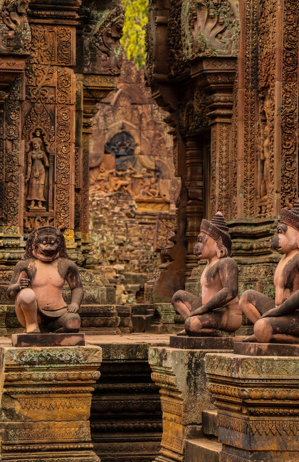 Temple de Banteay Srei, Angkor Wat, Cambodge