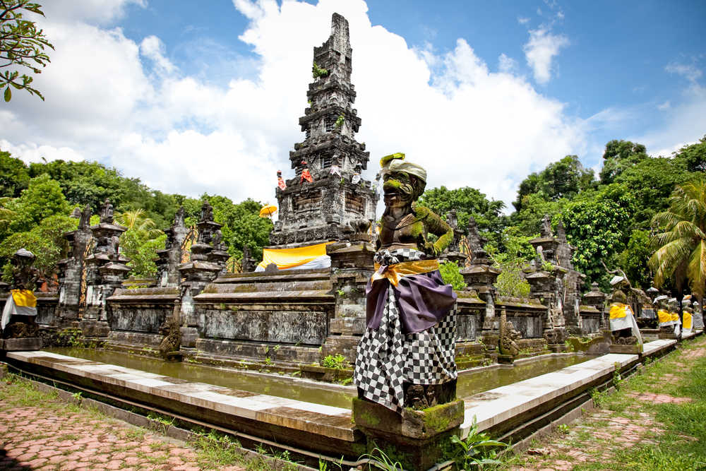 temple de Denpasar Indonésie