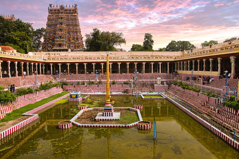 Temple de Meenakshi à Madurai, Inde