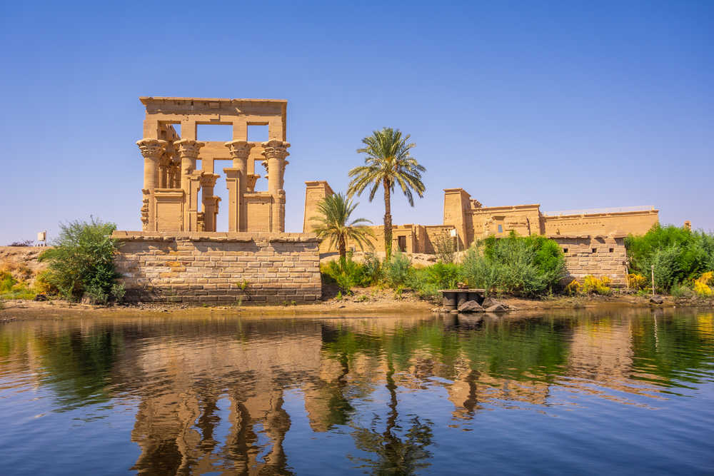 Temple de Philae sur le Nil en Egypte