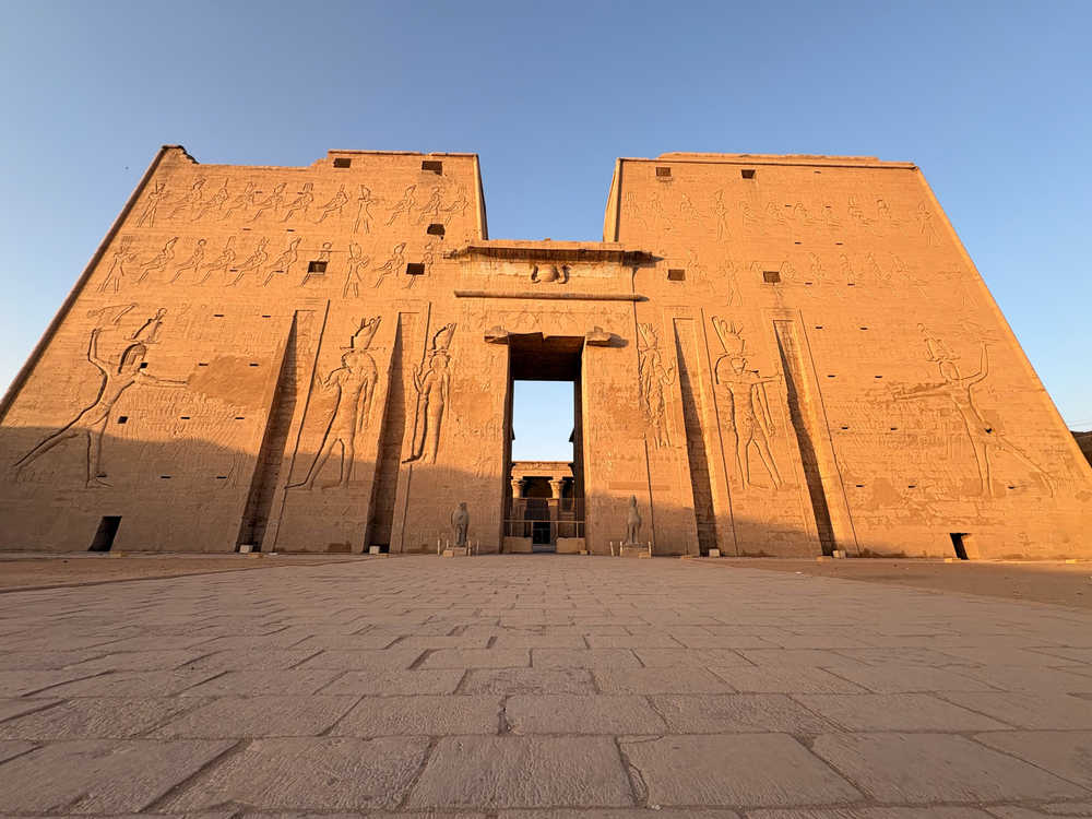 Temple d'Edfou en Egypte