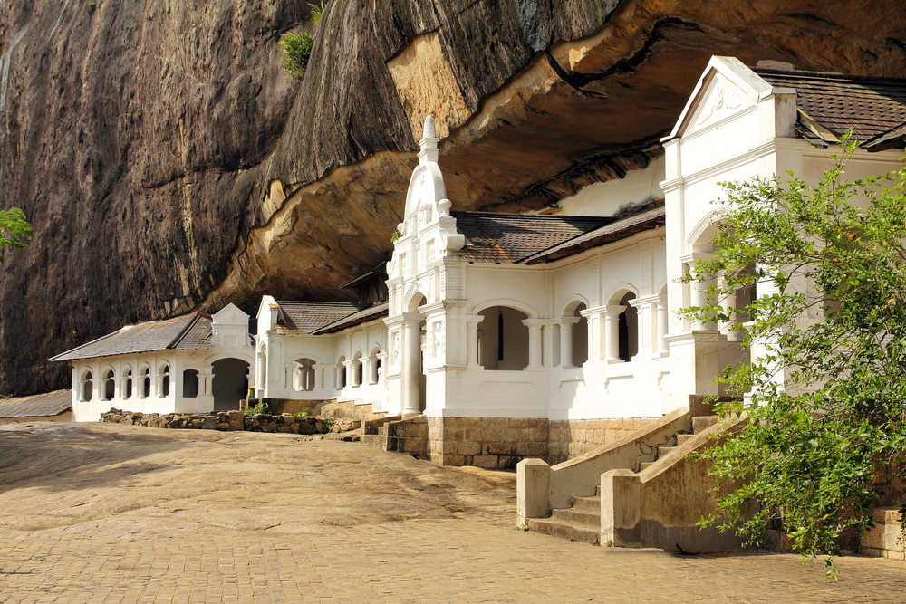 Temple rupestre de Dambulla au Sri Lanka