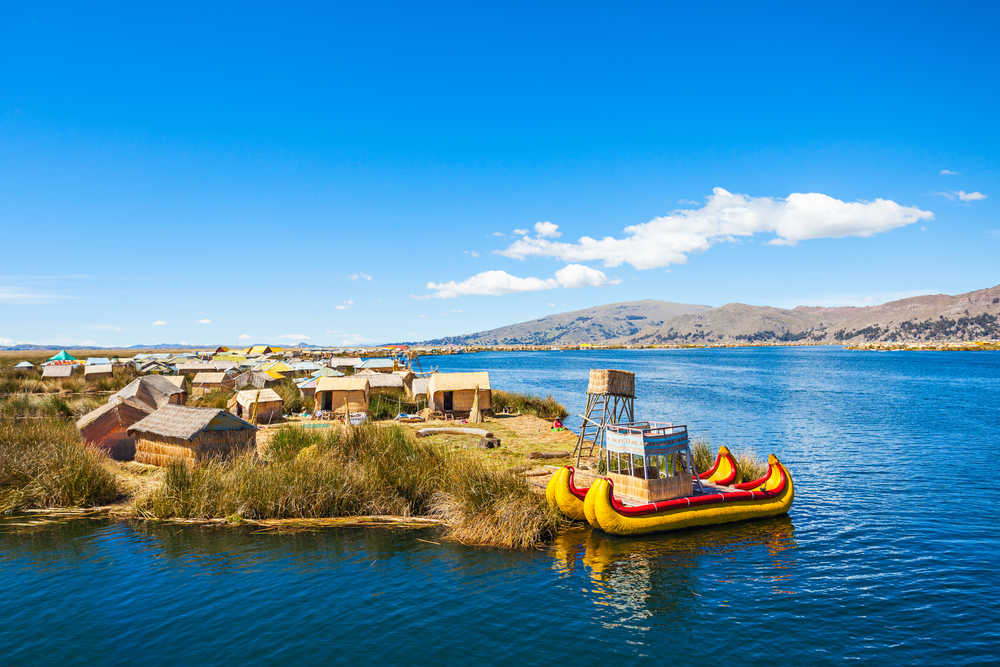 Titicaca île flottante