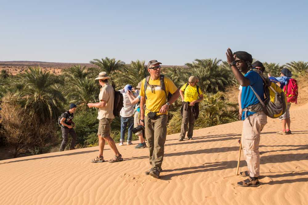 Trek dans le désert du Sahara
