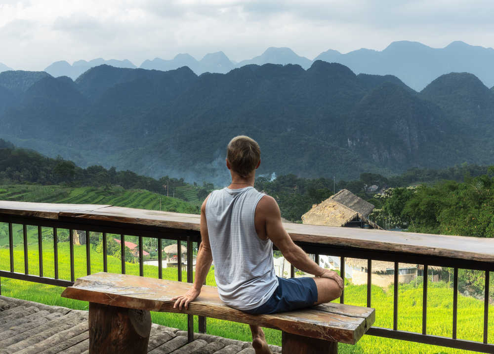 Trek dans le reserve naturelle de Pu Long au Vietnam