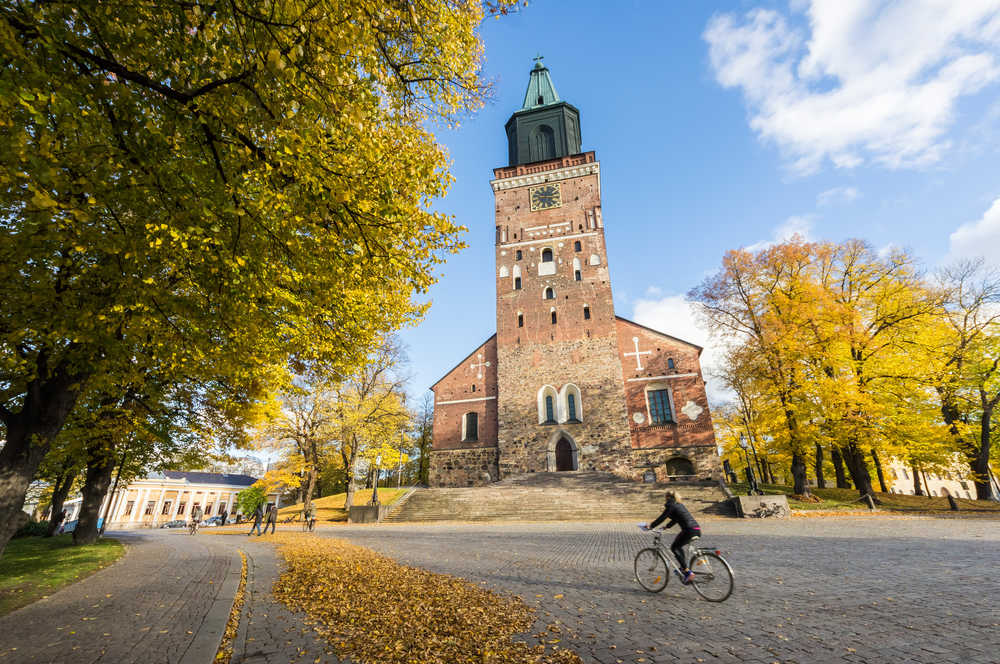 Velo a Turku en Finlande