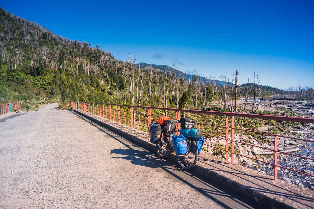 Vélo au Parc National Pumalin