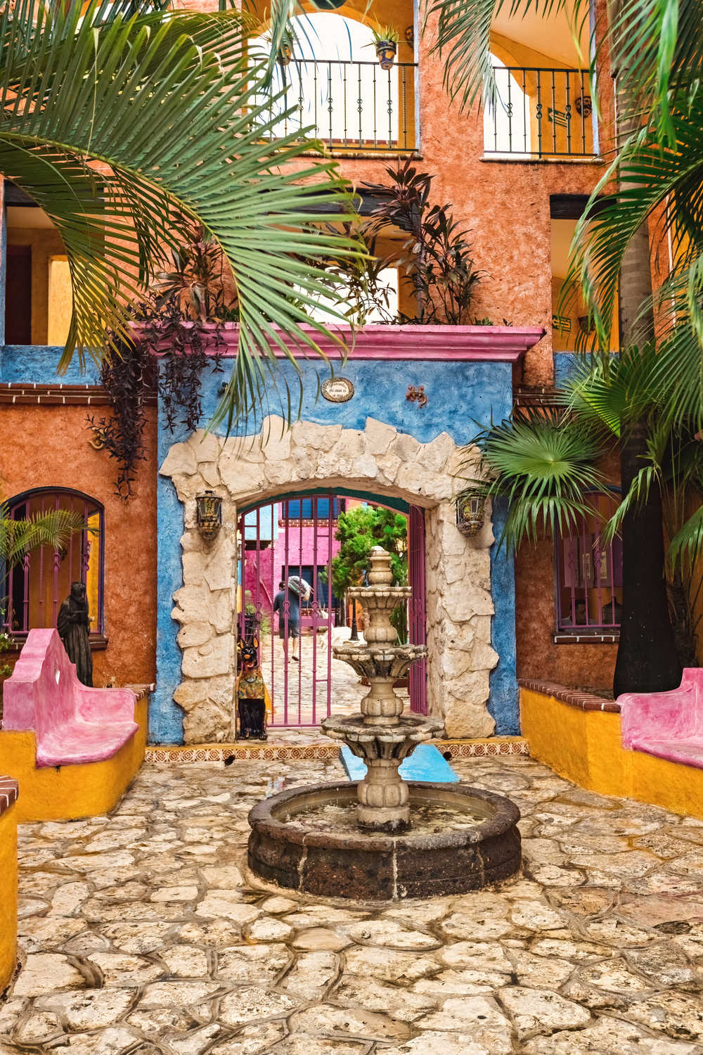 Villa traditionnelle Mexicaine Mexique