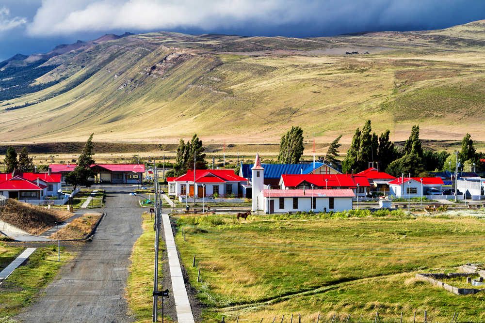 Village de Cerro Castillo en Patagonie Chilienne