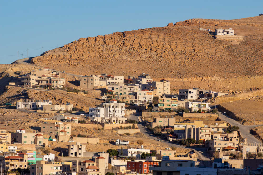 Ville de wadi musa Jordanie