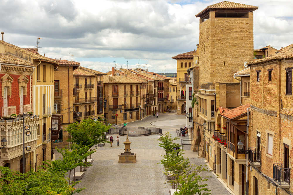 Ville médiévale d'Olite, Navarre, Espagne