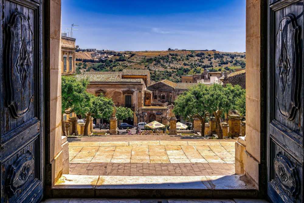 Visite de la cathédrale de Modica dans la province de Syracuse en Sicile
