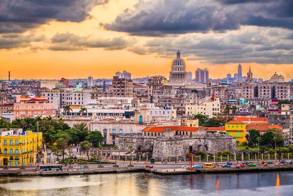 Vue de la ville de La Havane, Cuba