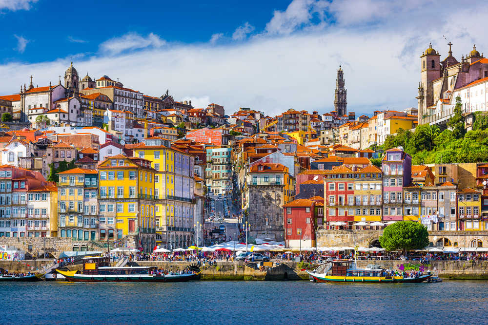 Vue de la ville de Porto, Portugal