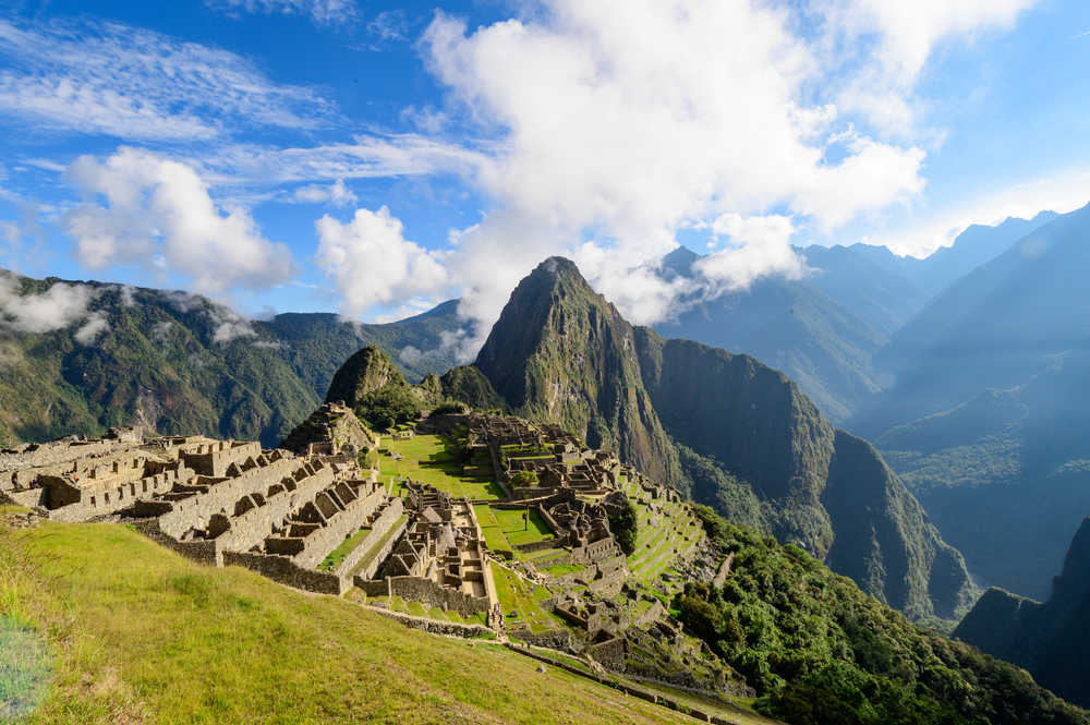 Vue des ruines du Machu Pichu, Pérou