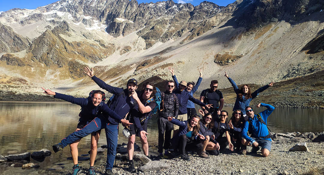 Equipe 66°Nord pendant un séminaire