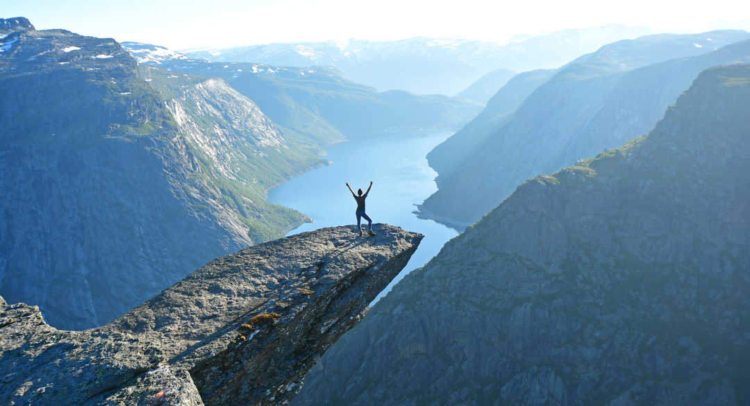 Trolltunga, en Norvège