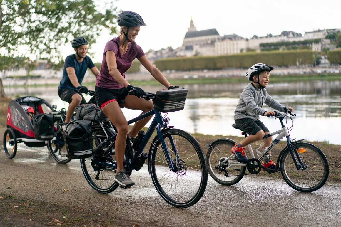 Vélo en famille vers Blois