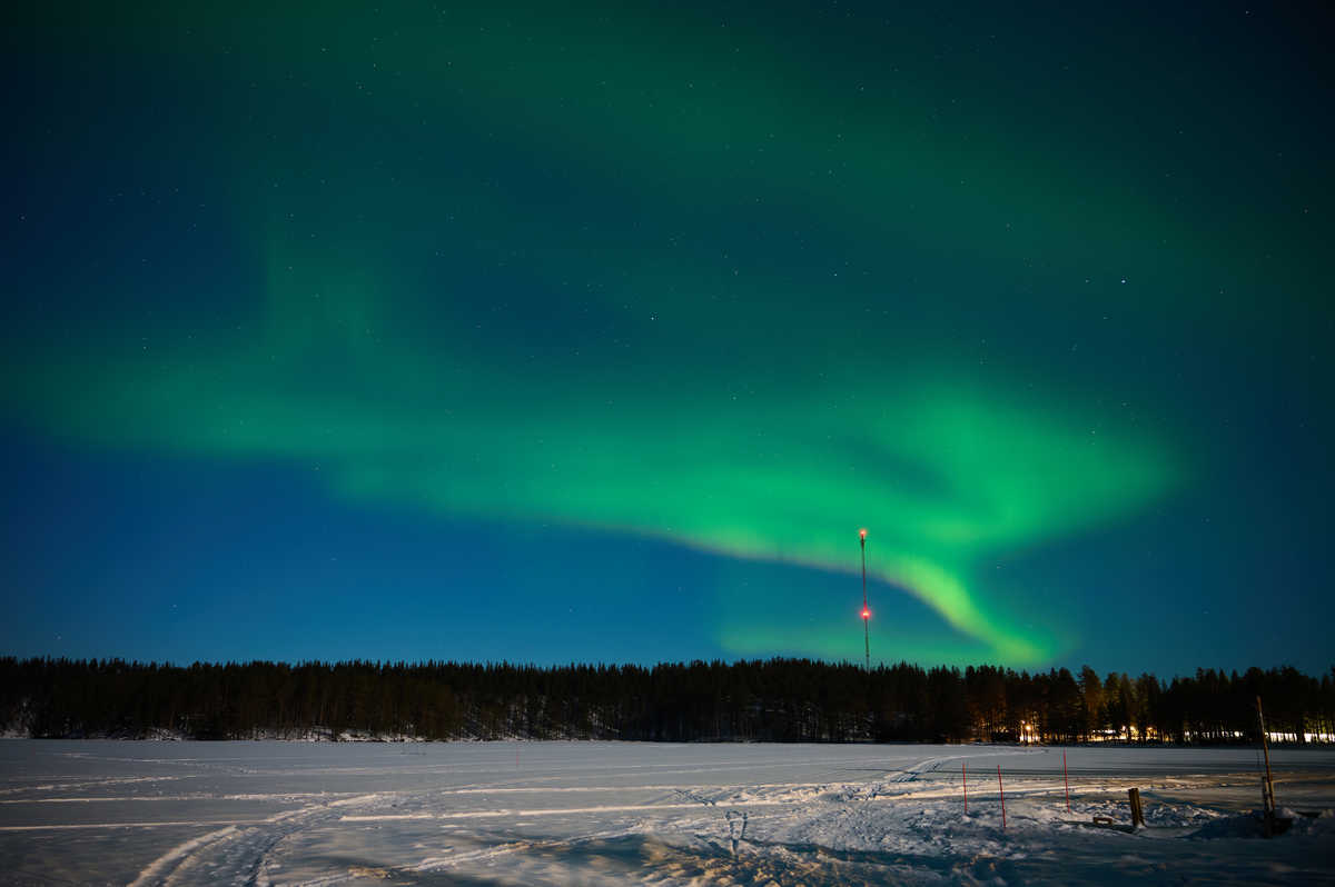 Aurores Boréales Finlande Hossa
