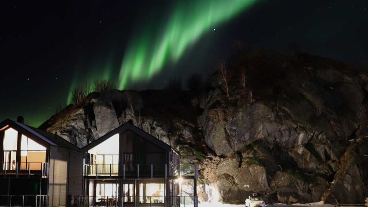 Aurores boréales, Tromsø, Norvège