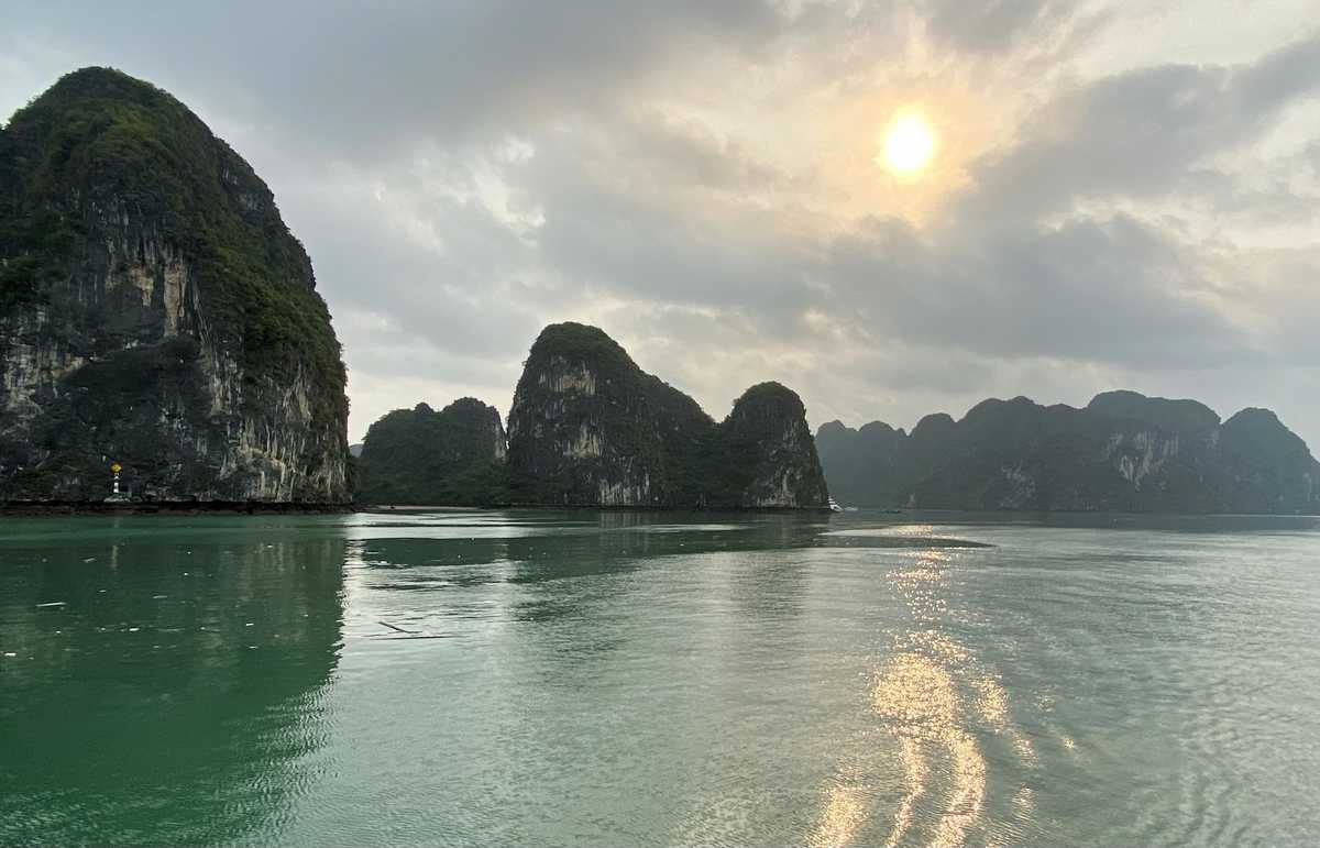 Baie d'Halong au Vietnam